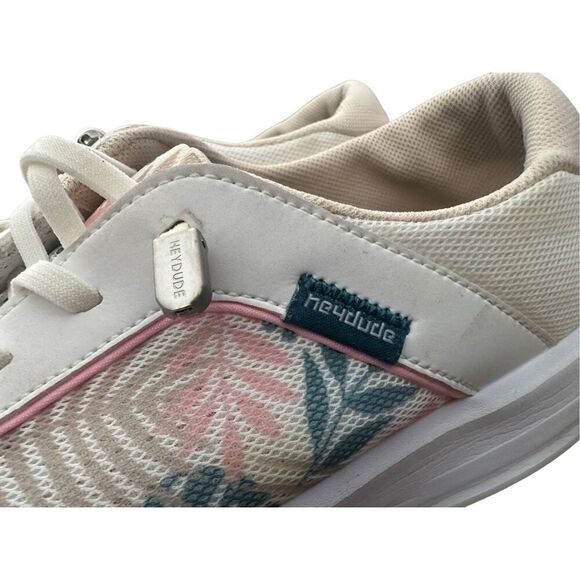 Hey Dude Karina Breeze White Sand Lightweight Sneakers Shoes Size 10 - Picture 10 of 12